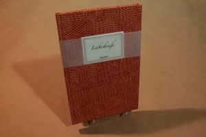 HandBuch, blanko 12 x 18,5 cm